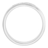 14K White 1/6 CTW Lab-Grown Diamond Band