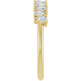 14K Yellow 1/2 CTW Lab-Grown Diamond Anniversary Band