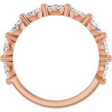 14K Rose Gold1/2 CTW Natural Diamond Anniversary Band