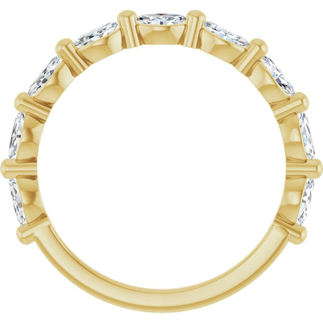 14K Yellow Gold 1/2 CTW Natural Diamond Anniversary Band