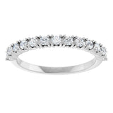 14K White Gold 1/3 CTW Natural Diamond Anniversary Band