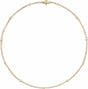 14K Yellow 4 CTW Lab-Grown Diamond Line 16" Necklace