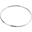 Sterling Silver 2.5 mm Bangle 8" Bracelet