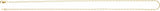 14K Yellow Gold 1.5 mm Figaro 18" Chain