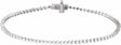 14K White 1 1/2 CTW Natural Diamond 7 1/4" Line Bracelet