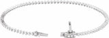 14K White Gold 1 1/2 CTW Lab-Grown Diamond 7 1/4" Line Bracelet