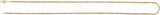14K Yellow Gold 2 mm Hollow Rope 18" Chain