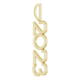 14K Yellow Gold 2023 Year Charm/Pendant