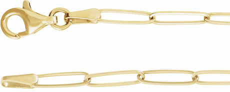 14K Yellow Engravable Bar 7" Bracelet