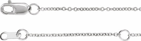 Sterling Silver Engravable Disc Adjustable 6 1/2-7 1/2" Bracelet