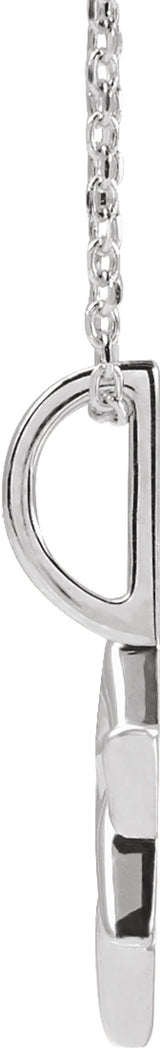 Sterling Silver Star of David 16-18" Necklace