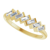 14K Yellow 1/3 CTW Natural Diamond Anniversary Band
