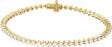 14K Yellow Gold 2 CTW Lab-Grown Diamond 7 1/4" Line Bracelet