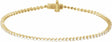 14K Yellow 1 1/2 CTW Lab-Grown Diamond 7 1/4" Line Bracelet