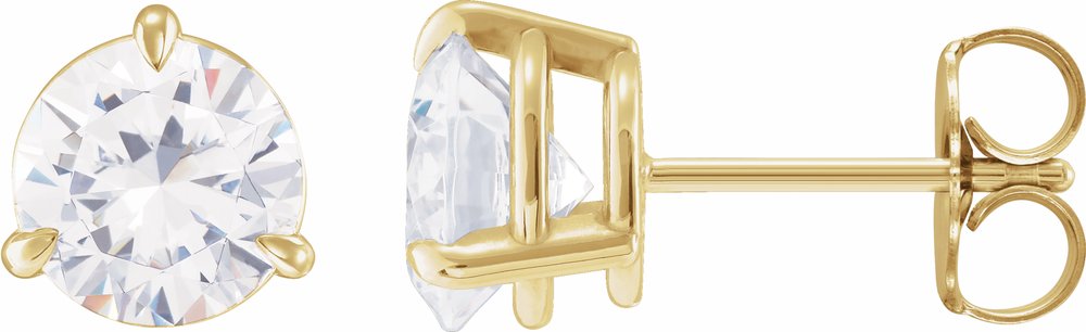 14K Yellow 1/3 CTW Natural Diamond Earrings