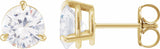 14K Yellow 1/3 CTW Natural Diamond Earrings