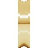 14K Yellow 6 mm Comfort-Fit Reverse Knife Band Size 6