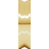 14K Yellow 6 mm Comfort-Fit Reverse Knife Band Size 6