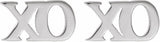 Sterling Silver Petite "xo" Stud Earrings