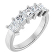 14K White Gold 1 1/4 CTW Lab-Grown Diamond Anniversary Band
