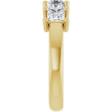 10K Yellow Gold 1 1/2 CTW Lab-Grown Diamond Anniversary Band