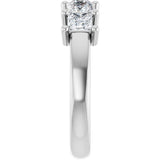 14K White Gold 1 1/4 CTW Lab-Grown Diamond Anniversary Band