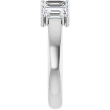 14K White Gold 1 1/2 CTW Lab-Grown Diamond Anniversary Band