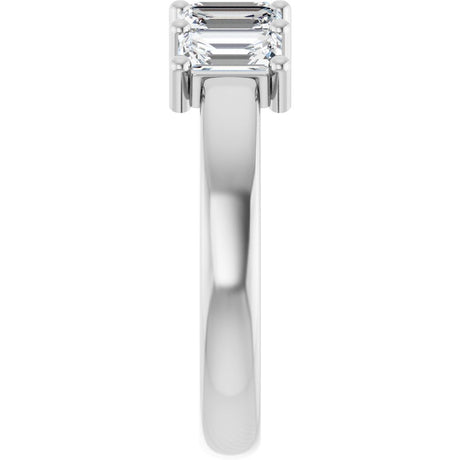 14K White Gold 1 1/2 CTW Lab-Grown Diamond Anniversary Band