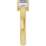 14K Yellow Gold 1 1/2 CTW Lab-Grown Diamond Anniversary Band