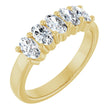 14K Yellow Gold 9/10 CTW Lab-Grown Diamond Anniversary Band