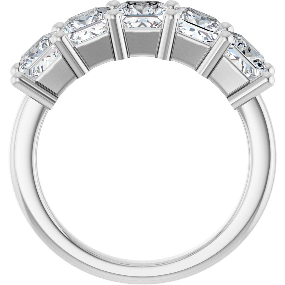 14K White Gold 2 5/8 CTW Lab-Grown Diamond Anniversary Band