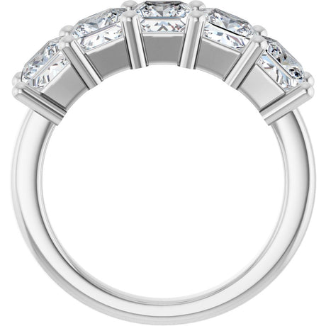 14K White Gold 2 5/8 CTW Lab-Grown Diamond Anniversary Band