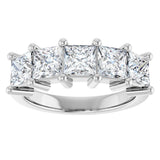 14K White Gold 2 5/8 CTW Lab-Grown Diamond Anniversary Band