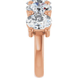 10K Rose Gold 5 CTW Lab-Grown Diamond Anniversary Band