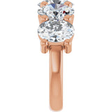 10K Rose Gold 5 1/2 CTW Lab-Grown Diamond Anniversary Band