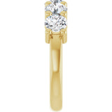 10K Yellow Gold 2 1/2 CTW Lab-Grown Diamond Anniversary Band