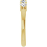 14K Yellow Gold 1/2 CTW Natural Diamond Anniversary Band