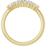 14K Yellow Gold 1/2 CTW Natural Diamond Anniversary Band