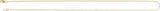 14K Yellow Gold 1 mm Diamond-Cut Curb 20" Chain
