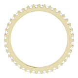 14K Yellow 1/3 CTW Natural Diamond Eternity Band