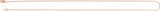 14K Rose Gold 1 mm Diamond-Cut Curb 20" Chain