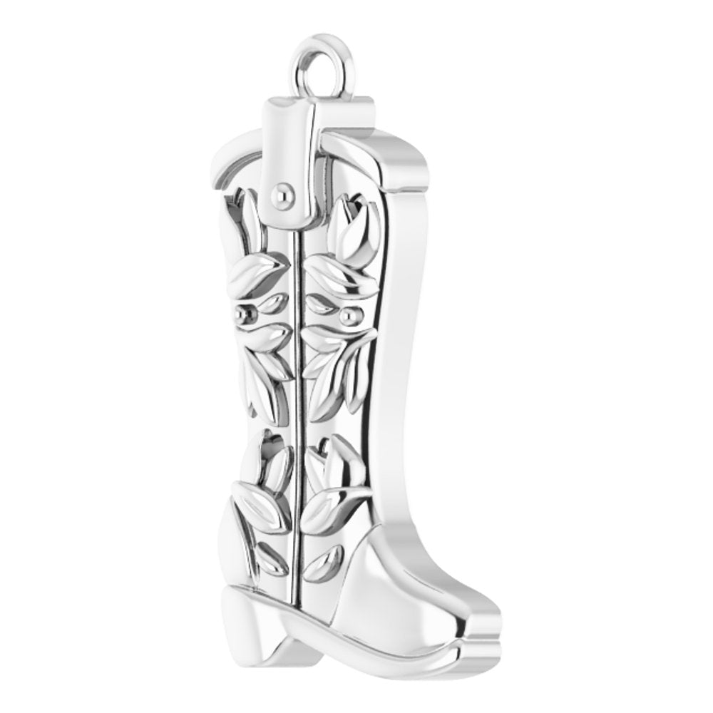Sterling Silver Western Boot Dangle