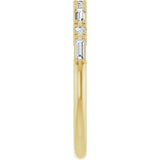 14K Yellow Gold 1/5 CTW Natural Diamond Anniversary Band