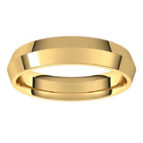 14K Yellow Gold 4.5 mm Comfort-Fit Knife Band Size 8