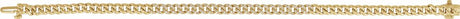 14K Yellow Gold 1/2 CTW Natural Diamond Link 7 1/4" Bracelet