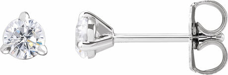 14K White Gold 1/3 CTW Lab-Grown Diamond Cocktail-Style Stud Earrings