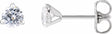 14K White Gold 1/2 CTW Lab-Grown Diamond Cocktail-Style Stud Earrings
