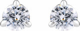 14K White Gold 1/2 CTW Lab-Grown Diamond Cocktail-Style Stud Earrings