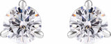 14K White Gold 1 CTW Lab-Grown Diamond Cocktail-Style Stud Earrings