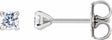 14K White Gold 1/5 CTW Lab-Grown Diamond Cocktail-Style Stud Earrings